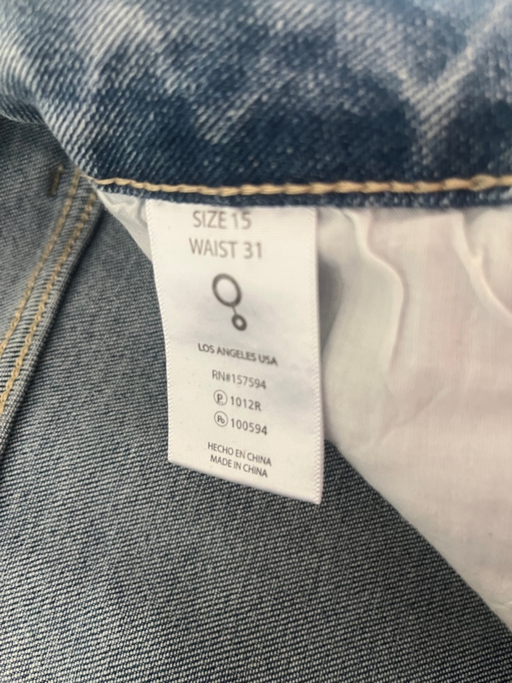 Insane Gene Cropped Ankle Jeans in Light Blue - Picture 4 of 9